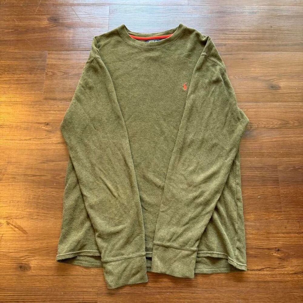 Polo-ralph-lauren Men's Green and Khaki Shirt